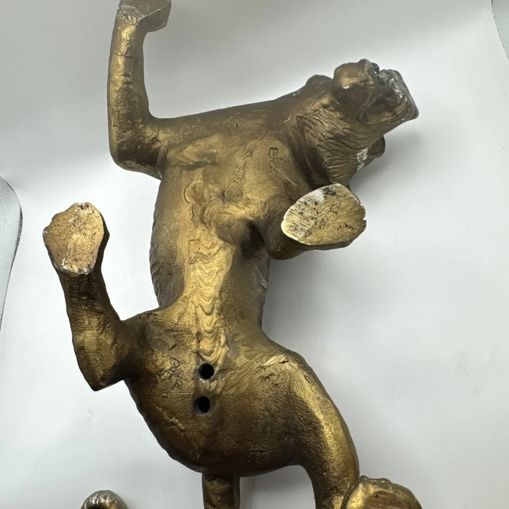 vintage prowling tiger Made Of Some Type‎ Of Metal Although It's Not Magnet
